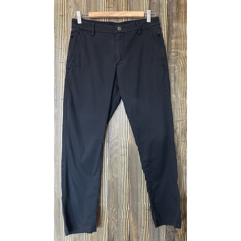 Birddogs Pants Gray Stretch Khakis Boom For Your Boomstick Activewear Sz 30x28